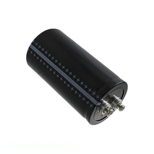 ตัวเก็บประจุแบบ CAP ALUM 100000UF 20% 63V แบบยึดติดกับโครงสร้างด้วยสกรู 100000 uF รุ่น B41456B8100M000 - Product Image 1