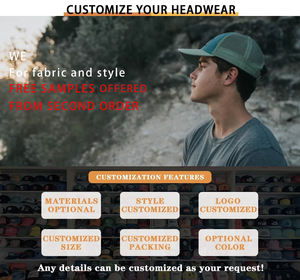 Nuevas Gorras Trucker de Moda Australiana Personalizadas de Perfil Alto con Corona Alta, Bordado de Parche Curvo y Logotipo Lateral, Gorra de Malla, Venta al por Mayor - Product Image 4