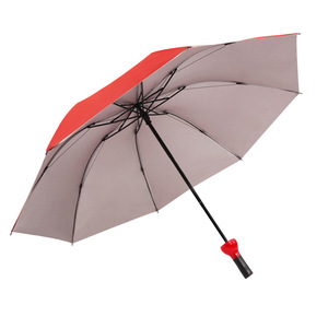 ร่มพับรูปขวดไวน์จากร้านบูติกแฟชั่นสุดสร้างสรรค์ พร้อมโลโก้โฆษณาพิมพ์ลาย สำหรับใช้งานกลางแจ้ง - Product Image 1