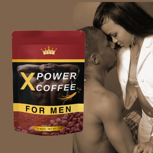 Caffè Energetico di Alta Qualità con Maca e Ginseng per Uomini, Gusto Delicato, Erbe Naturali, Stimolante della Fertilità Maschile, Confezione per Uomini Forti - Product Image 1