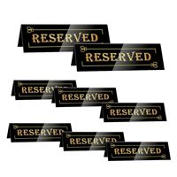 Doppelseitiges Hochzeits-Tischschild, Wiederverwendbare Sitzplatzmarkierung, Party- und Bankett-Tischdekoration