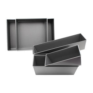 ถาดอบขนมปังทรงสี่เหลี่ยมผืนผ้าแม่พิม<span class=keywords><strong>พ</strong></span>์ขนมปังรังผึ้งสำหรับขนมปังและเค้กไม่ใช่จานนั่ง - Product Image 4