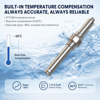 Sonde de pH numérique haute précision OEM ODM pour système de refroidissement liquide à glycol en boucle fermée de centre de données IA