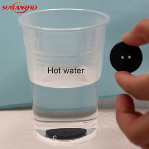 Durashine Rfid Uhf 860-960Mhz Mini Tag Wasbaar 13.56Mhz Wasserij Pps Coin Tag Voor Kleding Kleding <span class=keywords><strong>Tracking</strong></span> Met Nfc Interface - Product Image 4