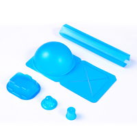 Coques de protection en plastique pour protéger les lames des aiguilles de perforation à vis