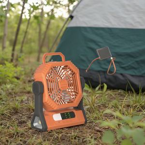 Ventilateur portable multifonction 2025 avec batterie 10000 mAh pour voiture, maison, hôtel, extérieur, chargement USB/Type-C, lumière LED, refroidissement de table - Product Image 6