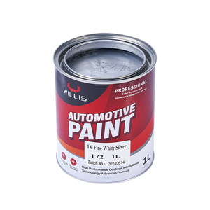 1k tốt trắng bạc <span class=keywords><strong>polyurethane</strong></span> mỏng hơn cho sửa chữa xe acrylic nhựa lớp phủ sơn ô tô hỗn hợp sơn - Product Image 6
