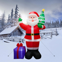 Décoration de Noël gonflable sur le thème de Noël personnalisée de 5 à 12 pieds, Père Noël, arbre, bonhomme de neige, Navidad, fournitures de décoration de vacances