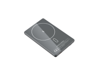 Batterie externe magnétique sans fil 5000 mAh 22,5 W à charge rapide avec affichage LED, en alliage d'aluminium, chargeur portable avec entrée Type-C