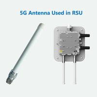 Antenne omnidirectionnelle 5G à longue portée en fibre de verre, étanche pour extérieur, pour station de base 5G et passerelle IoT