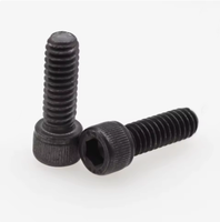 Harga Grosir Baut Kepala Bulat Hexagon Socket Berlapis Seng Kelas 8.8 Warna Hitam untuk Mesin Bordir