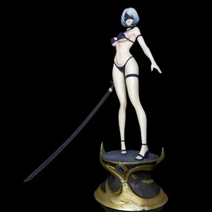 Figurine Anime PVC 55CM <span class=keywords><strong>YoRHa</strong></span> No Type 2B/2A Fille, Fabriquée au Japon, Cadeau de Maternité, Article de Collection pour Adultes - Product Image 2