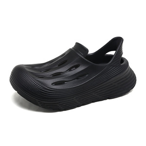 Women's EVA Hollow <b>Clogs</b> White Thick Sole Comfortable Outdoor Summer Beach Shoes - Product Image 5