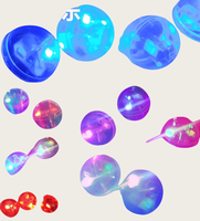 Balle vibrante clignotante à LED Vibration clignotante Balle colorée Jumping Activation Joggle Light Accessoires de jouets