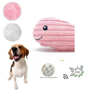 Üretici Pet peluş dolması okyanus balina Pomfret balina şekilli oyuncaklar sert çiğnemek interaktif gıcırtılı köpek oyuncaklar - Product Image 6