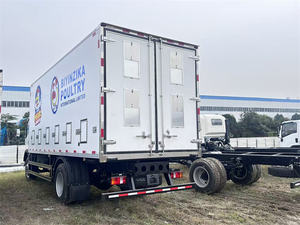 Camion de livraison d'aliments pour animaux HOWO, neuf, diesel, manuel, 40 tonnes, 8x4, vente directe usine - Product Image 2