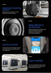 बी एम 3 डी प्रिंटर मशीन का निर्माण विशेष रूप से सटीक कस्टम घटक उत्पादन के लिए इंजीनियर किया जाता है - Product Image 4