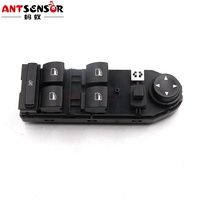 61316951904 Interruptor Maestro Negro del Lado del Conductor para Ventanilla Compatible con BMW E60 E61 2004-2007