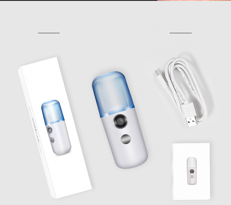 Amazom Water Sprayer Portable oisture Spray Device Facial Steamer Sprayer Milk Alcohol