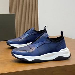 Men's sports lace-up mesh walking <b>shoes</b> designer version luxurious leather breathable and <b>waterproof</b> - Product Image 1