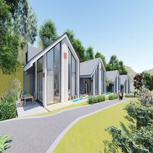 Casa Prefabricada Portátil, Casas Prefabricadas Completamente Amuebladas, <span class=keywords><strong>Mansión</strong></span> <span class=keywords><strong>de</strong></span> 6 Dormitorios, Villa <span class=keywords><strong>de</strong></span> <span class=keywords><strong>Lujo</strong></span> Contemporánea para Familias Numerosas - Product Image 2