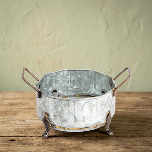 Precio de fábrica de latón AK, maceta de Metal, maceta galvanizada para interiores y exteriores, macetas galvanizadas de Metal - Product Image 2