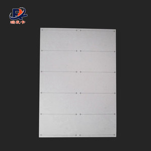 Thượng hải PVC/ABS/PET Chất Liệu 2*5 A4 Kích Thước NFC Ướt IC/ID PVC Thẻ Inlay - Product Image 5