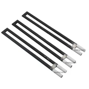 High temperature furnace h type l shape silicon carbide heating element in sic