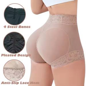 Moldeador de cintura con levantador de glúteos de reloj de arena, fajas colombianas, pantalones cortos Faha Gaine BBL, moldeador de cuerpo de cintura alta para mujer - Product Image 3