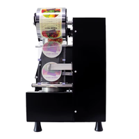 Nouvelle machine de scellage de gobelets électrique automatique à haute précision pour gobelets en plastique commerciaux, café, bubble tea, qualité alimentaire