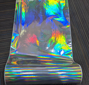 โฮโลแกรมฟิล์มขายส่งราคาสายรุ้งเลเซอร์โฮโลแกรมฟิล์มกาวตนเอง - Product Image 6