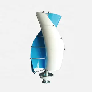 Vawt mini turbina eólica vertical, 300w 12v 24v