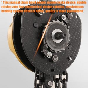 บล็อกโซ่รอกโซ่ทนทานบล็อกโซ่ขนาด0.5ตัน1T 5T 10T 20T <span class=keywords><strong>30T</strong></span> - Product Image 2