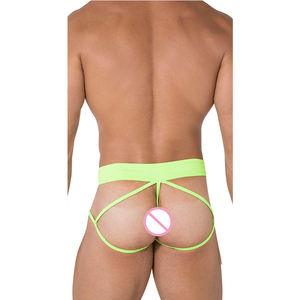Marca PATON, Suspensorio <span class=keywords><strong>Gay</strong></span> al por Mayor, Transpirable, de Malla, Slip Masculino, Tanga Erótica, Bikini Sexy de Cintura Baja, Ropa Interior Masculina - Product Image 1