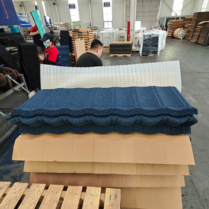 Tuiles de toiture en <span class=keywords><strong>aluminium</strong></span> en promotion, fournies directement par l'usine chinoise, à <span class=keywords><strong>prix</strong></span> abordable, pour la construction. - Product Image 3