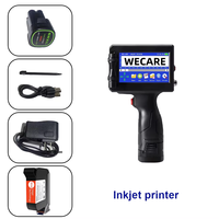 Impresora de Mano Portátil Mini WECARE WS-H71S de 25.4 mm OEM para Código de Lote TIJ en Cartón y Etiqueta para Cuero, Impresora Manual de Mano