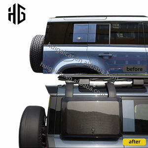 Contenedores de almacenamiento laterales para <span class=keywords><strong>Defender</strong></span> 110 para <span class=keywords><strong>Land</strong></span> <span class=keywords><strong>Rover</strong></span> <span class=keywords><strong>Defender</strong></span> 90 110 <span class=keywords><strong>130</strong></span> caja de equipaje decoración Exterior Caja de Herramientas lateral piezas embellecedoras - Product Image 3