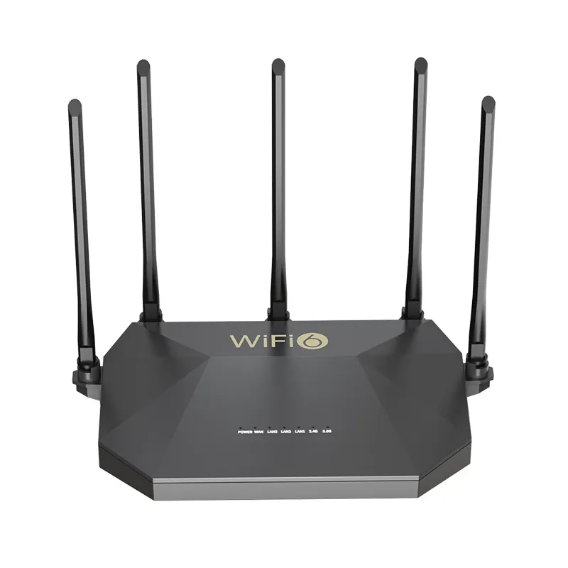 Ax3000 Antennas 5 Access Point Ap Wireless Gigabit Dual Band 5G Wifi 6 Router Wifi6