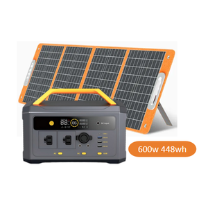 สถานีพลังงานแสงอาทิตย์แบบพกพา EU 600W พร้อมตัวควบคุม MPPT 200-2000W 110v 220v คลื่นไซน์บริสุทธิ์ สำหรับการชาร์จพลังงานแสงอาทิตย์กลางแจ้งในรถยนต์ E212-600W - Product Image 2