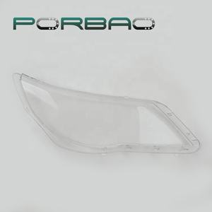 PORBAO parti auto in plastica vecchio stile trasparente vetro faro paralume proiettore copriobiettivo per <span class=keywords><strong>Tiguan</strong></span> 2009-2012 anno - Product Image 6