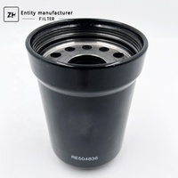 Filtre de machine d'excavatrice de John Deere 210/240, filtre diesel, élément de filtre de séparateur huile-eau RE504836/RE541922