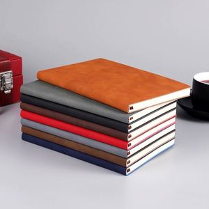 Classic Customized Engraved <b>A5</b> Hardcover <b>Notepad</b> with Leather Cover Personalized Gift Supplies 80 Sheets - Product Image 3