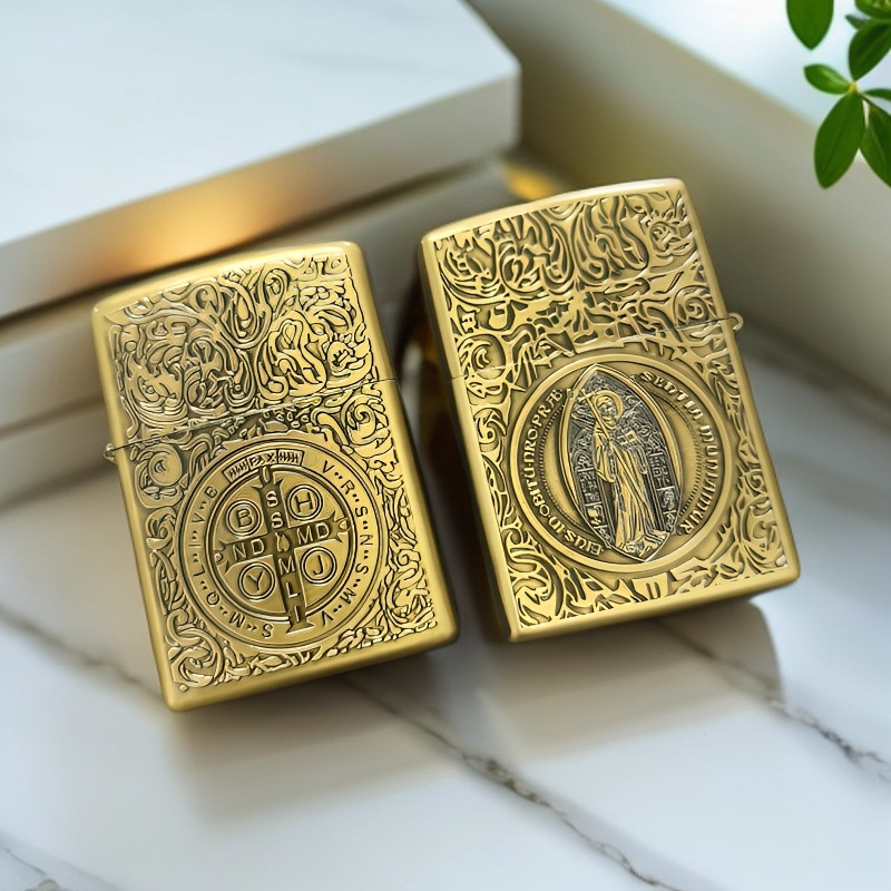 Bronce Constantino, doble cara, metal desnudo, sin aceite.