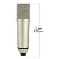Kit Microphone de Studio Professionnel USB pour un Enregistrement Optimal, Support Suspendu pour Ordinateur, pour Diffusion en Direct