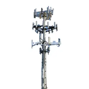 30m 50m 30feet GSM anteni türleri çelik direk telekomünikasyon direk kulesi cep telekom monopole kulesi fiyat