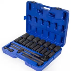 Conjunto de soquete profundo métrico Impact Socket Set 3/4 drive impacto socket set polegadas 21pcs Deep Hex