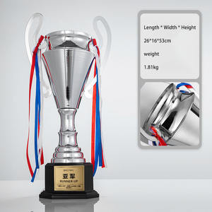 Vente chaude Sports cricket Award football Trophées personnalisables football tennis plaques en basket trophée en métal - Product Image 5