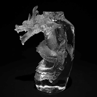 Sculpture de dragon en cristal du zodiaque chinois, statue Feng Shui pour la prospérité et la richesse, décoration de console d'entrée, objet de collection