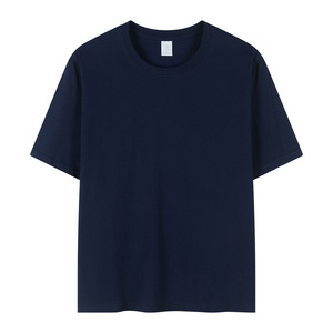 Bán Buôn Ngắn Tay Áo Trống Heavyweight Quá Khổ Thiết Kế T-<span class=keywords><strong>Shirt</strong></span> 3D Màn Hình In Ấn Tùy Chỉnh Thương Hiệu 100% Cotton T Áo Sơ Mi Cho Nam Giới - Product Image 2