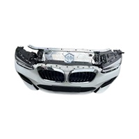 Parachoques Delantero Original de Segunda Mano X3 G08 con Marco, Ventilador Electrónico, Radiador LED Grande para Kit de Carrocería BMW